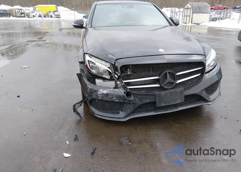 2016 Mercedes-Benz C 300 Sport 4Matic from USA, damaged, VIN 55SWF4KB5GU102791